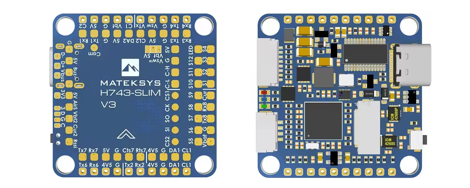 Fpv Drone Kit - 2026-Contrôleur MATEKSYS H743-SLIM V3 pour kit