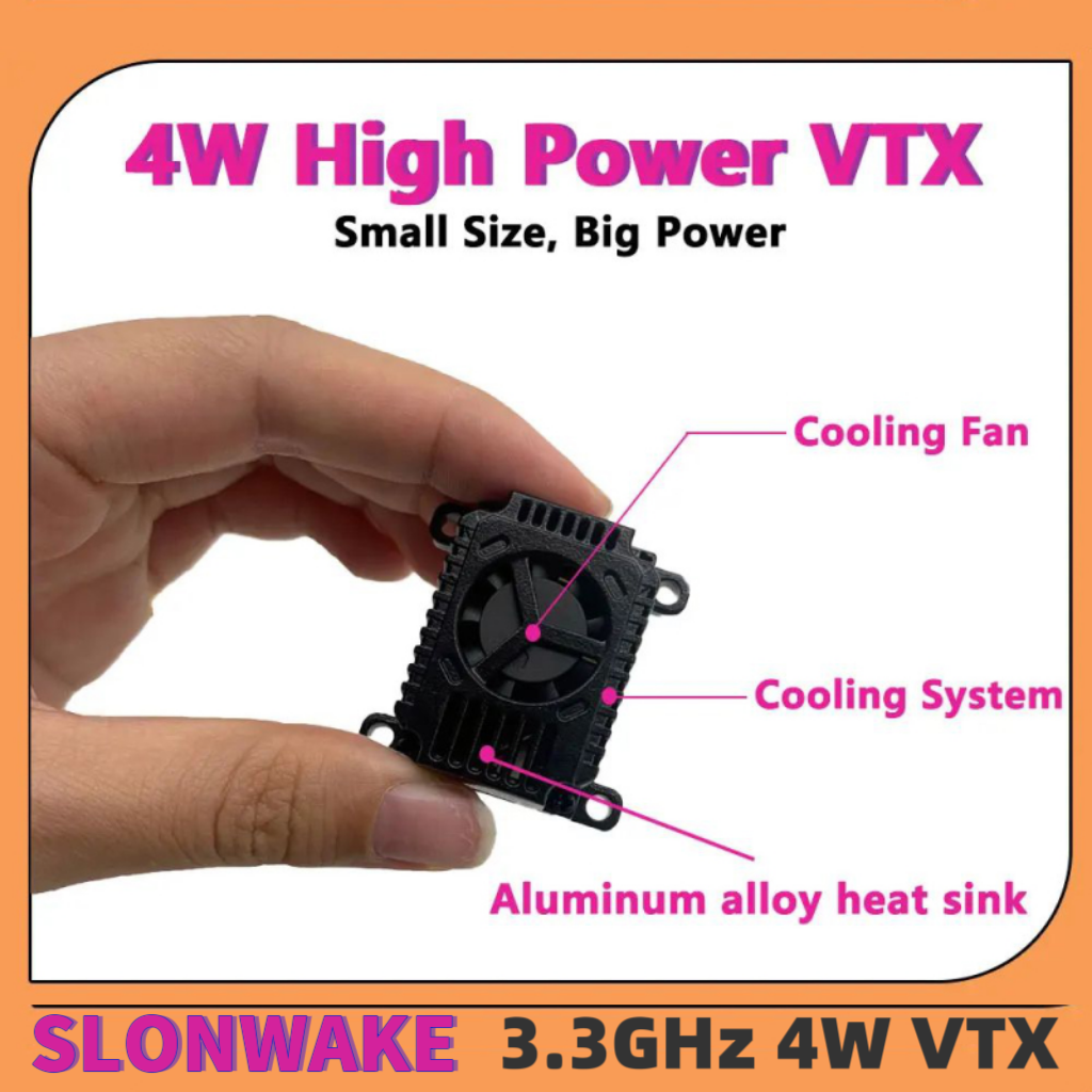 SLONWAKE FPV 3.3G 16CH 4000mW  - Fpv Drone Vtx 评论和价格