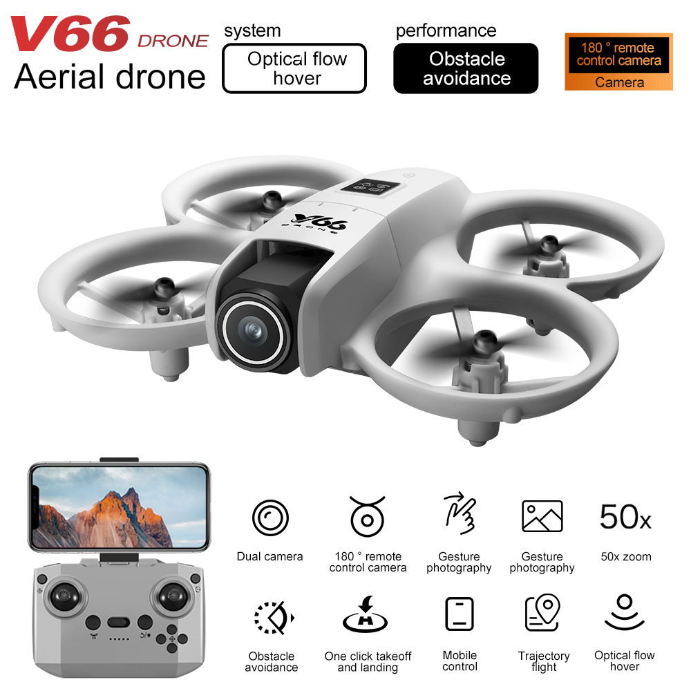 New V66 Mini Drone HD Camera 4 - Fpv Drone Charger 评论和价格