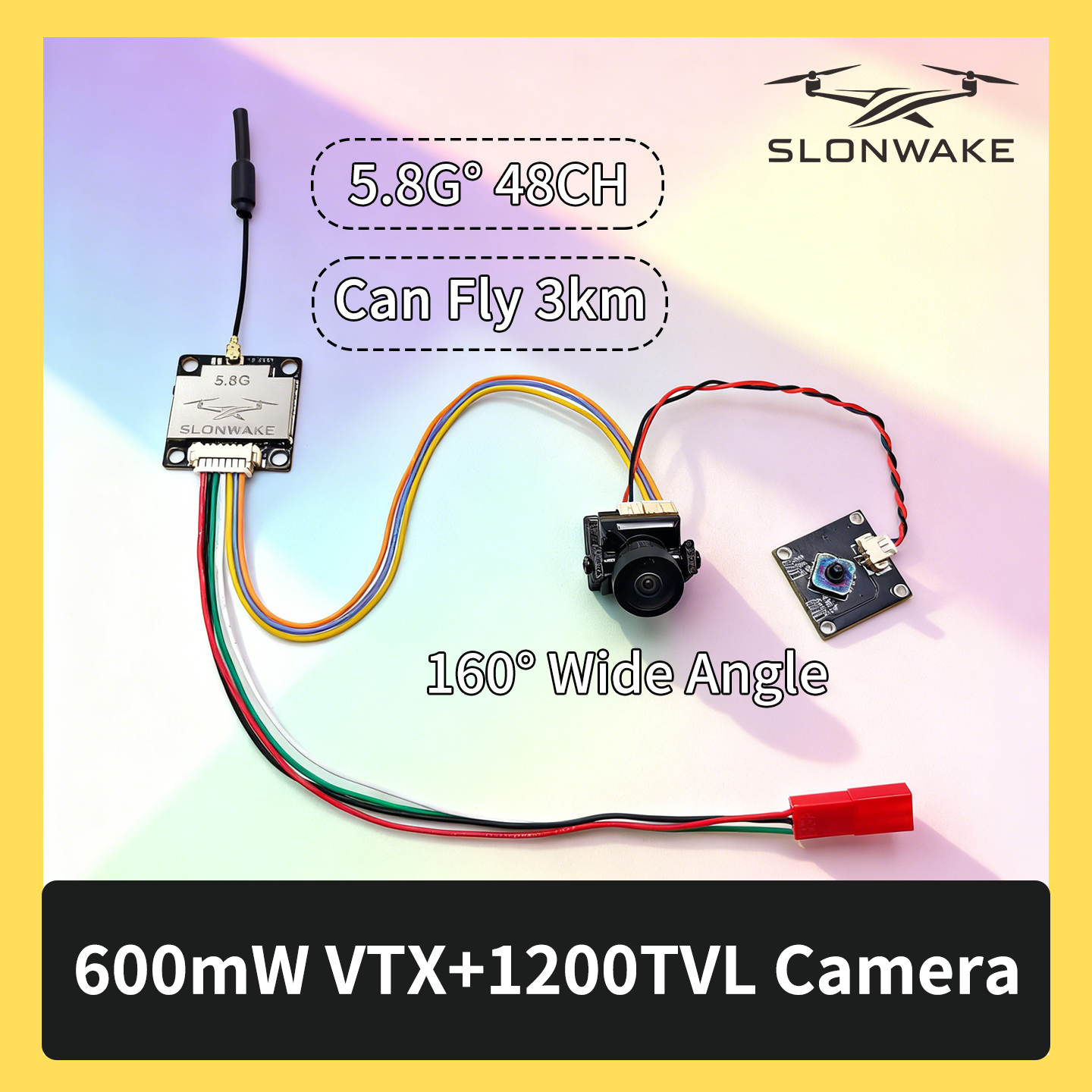 SLONWAKE 5.8G 600mW 7-24V FPV  - Fpv Drone Vtx 评论和价格