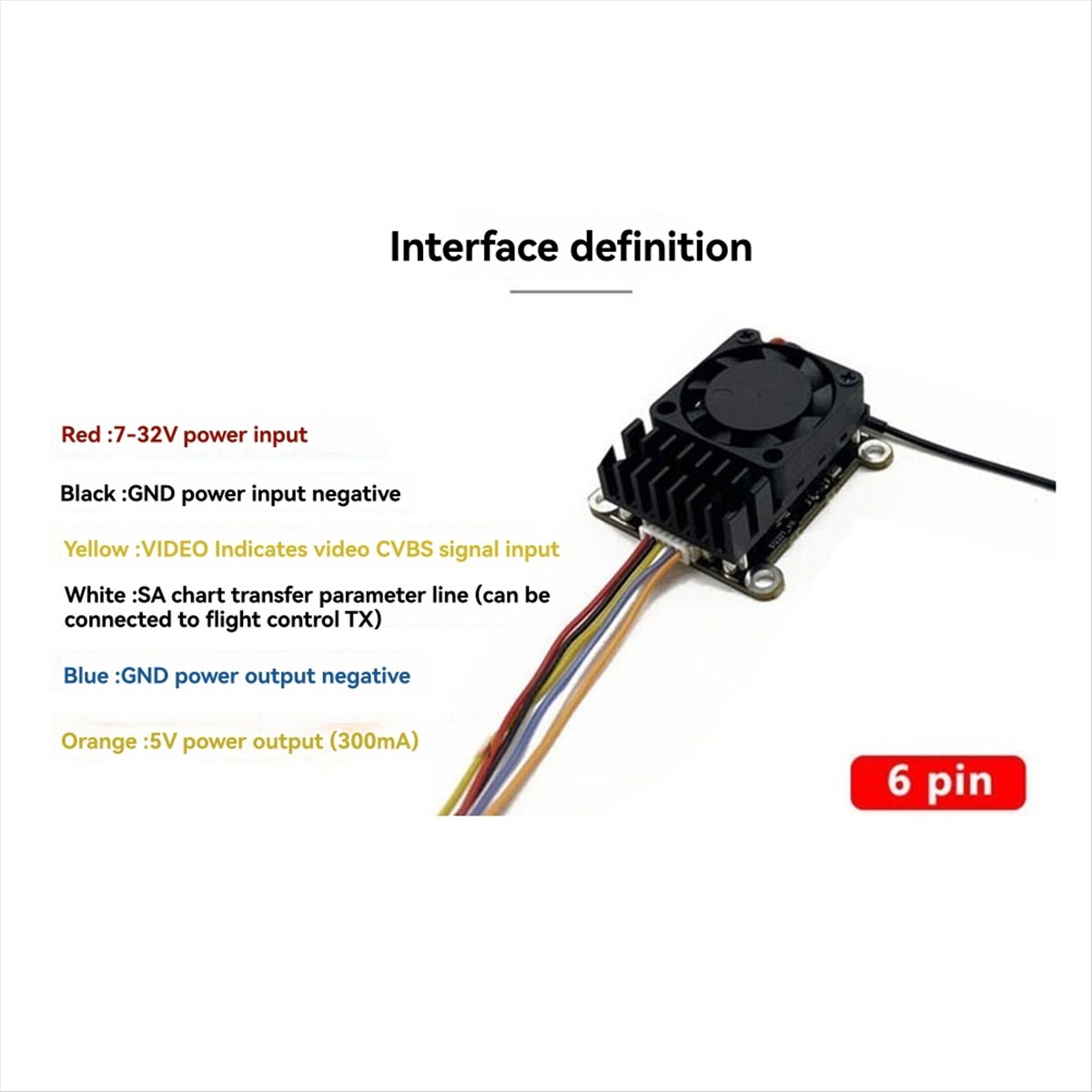 5.8G 2W VTX 2000mW FPV Video T - Fpv Drone Vtx 评论和价格