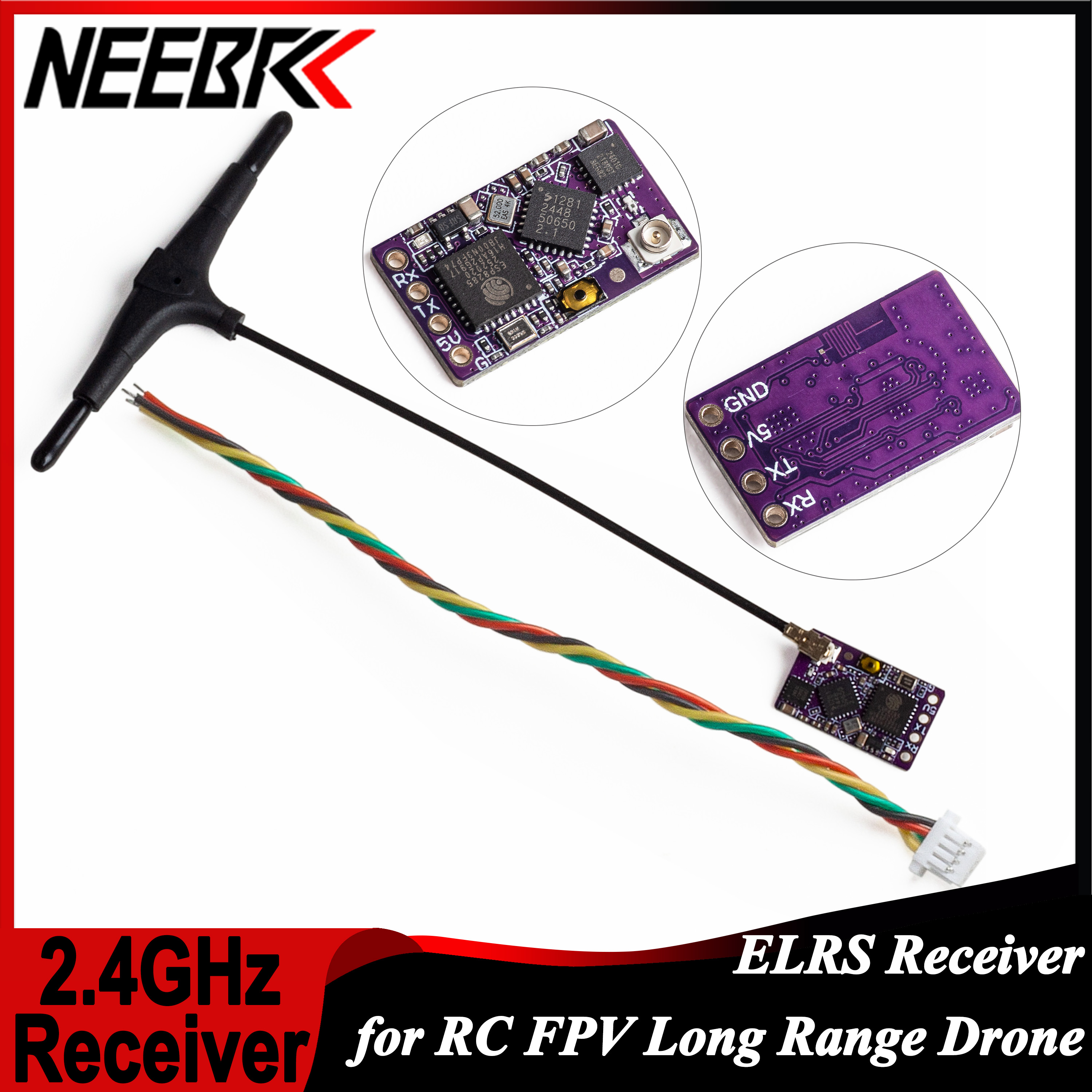 1/2/5/10PCS ELRS 2.4GHz RX Lon - Fpv Drone Frame 评论和价格
