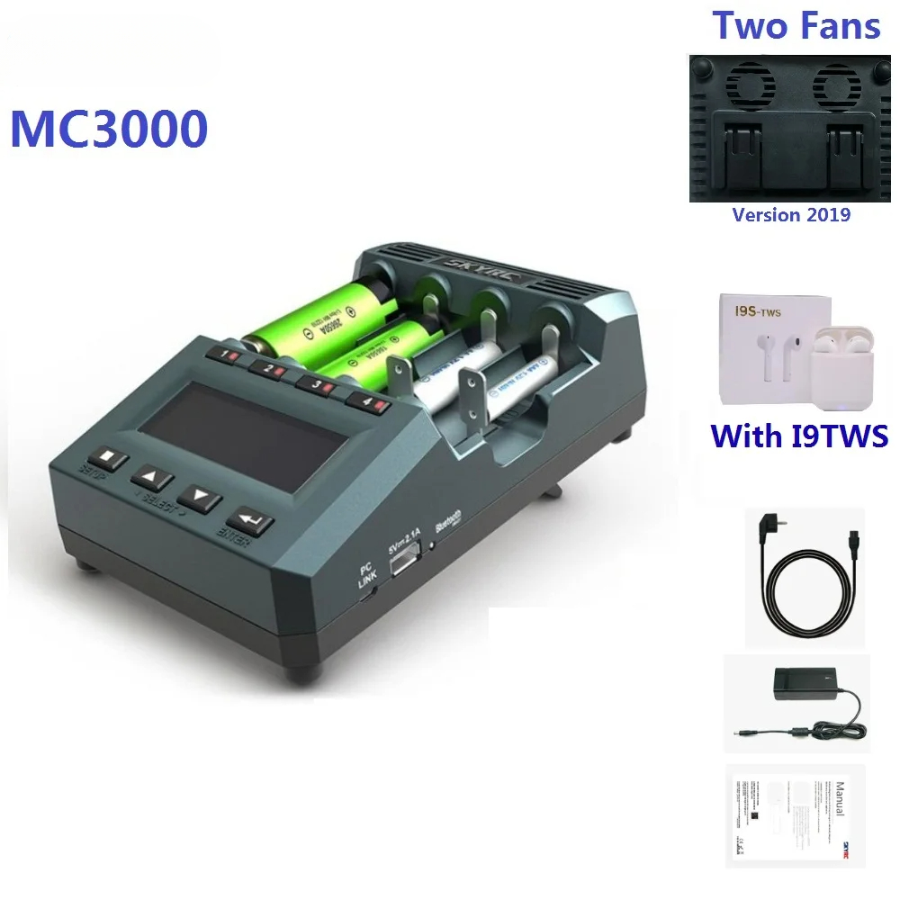 MC3000  Smart 4 Slots LCD Disp - Fpv Drone Charger 评论和价格
