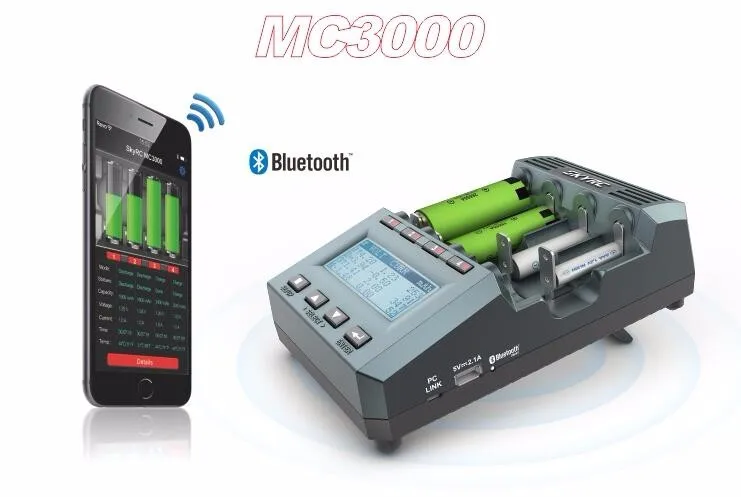MC3000  Smart 4 Slots LCD Disp - Fpv Drone Charger 评论和价格