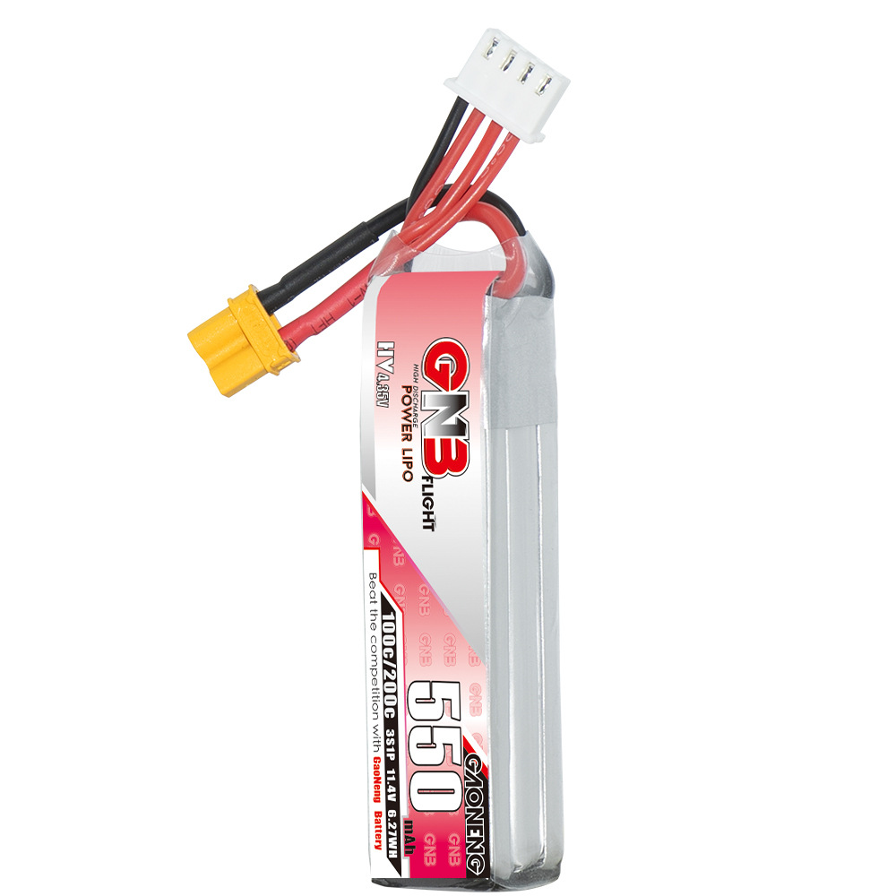 GNB HV 11.4V 550mAh 100C/200C  - Fpv Drone Battery 评论和价格