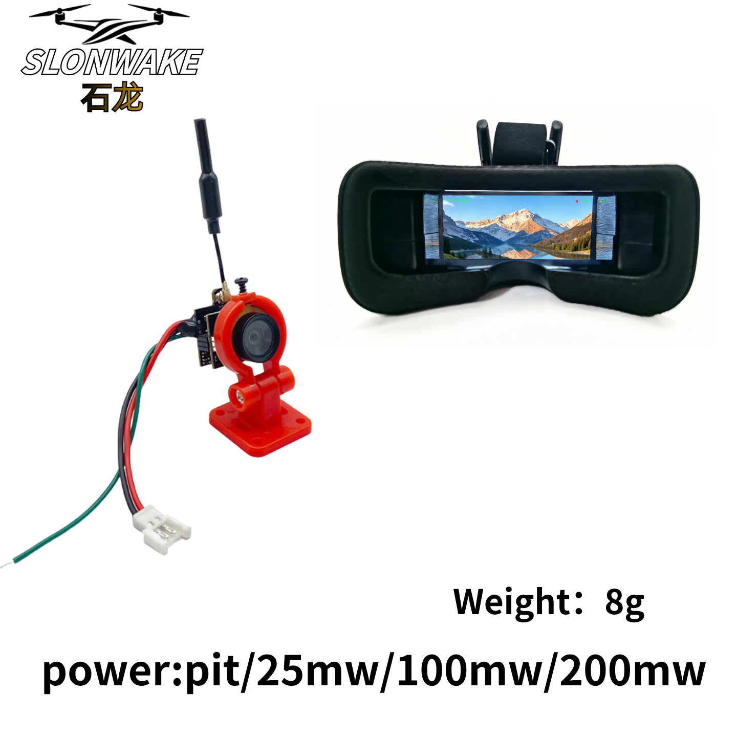 Slonwake 5.8G 48CH 200mW FPV D - Fpv Drone Vtx 评论和价格