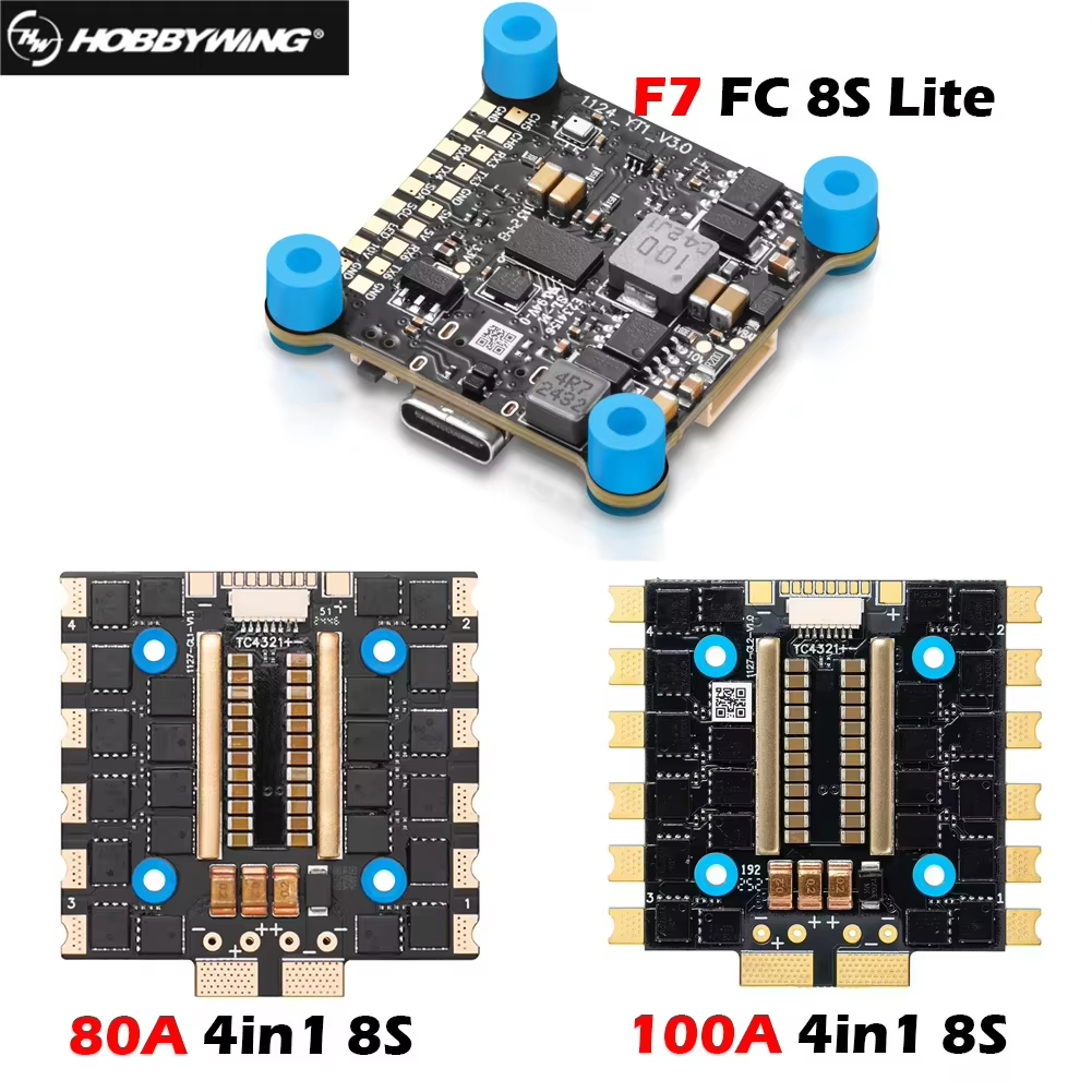 HobbyWing XRotor 80A  100A 4in - Fpv Drone Flight Controller 评论和价格