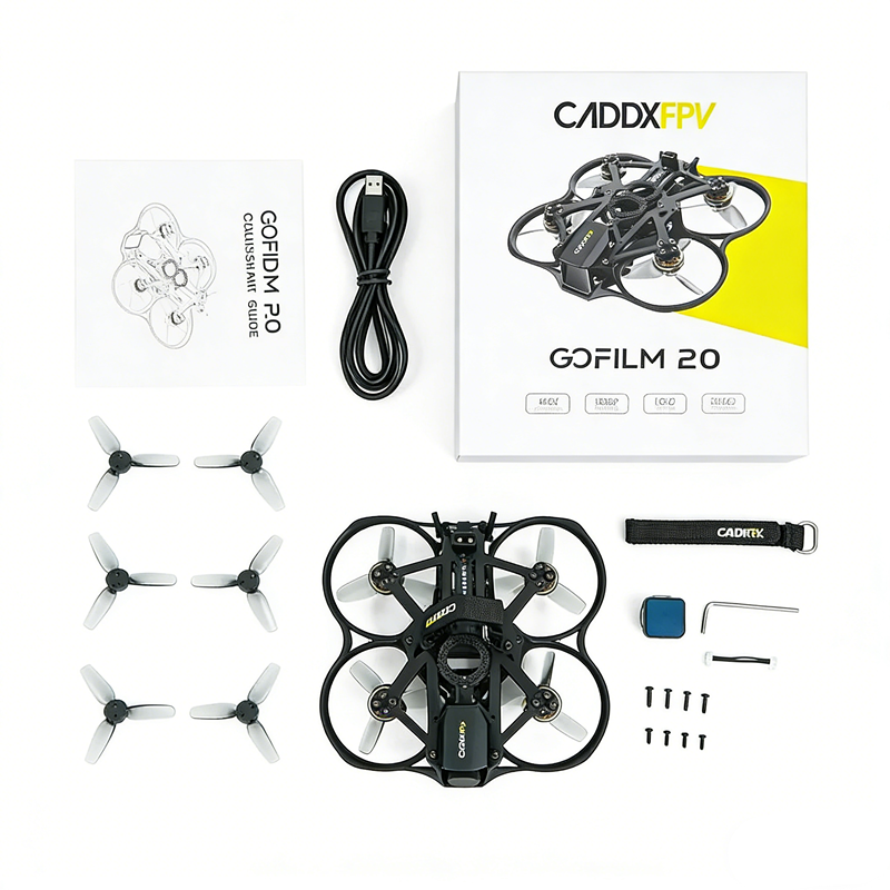 CADDX Gofilm 20 - 2inch 4K Sta - Fpv Drone Kit 评论和价格