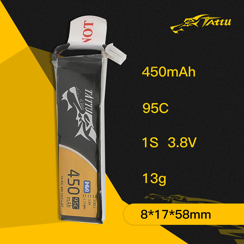 3Pcs NEW TATTU 450/500/550mAh  - Fpv Drone Battery 评论和价格