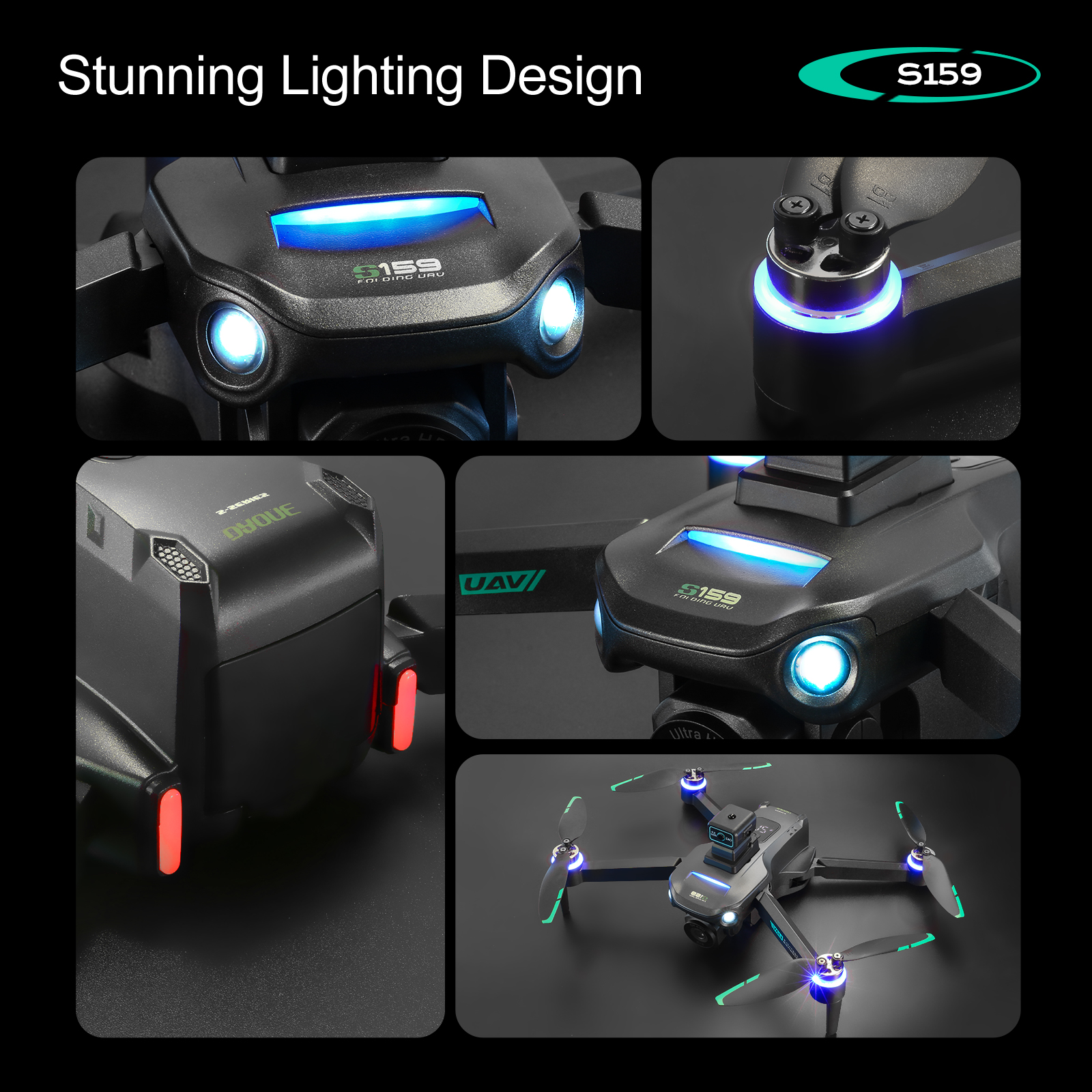 S159 GPS Drone 4K Profesional  - Fpv Drone Charger 评论和价格